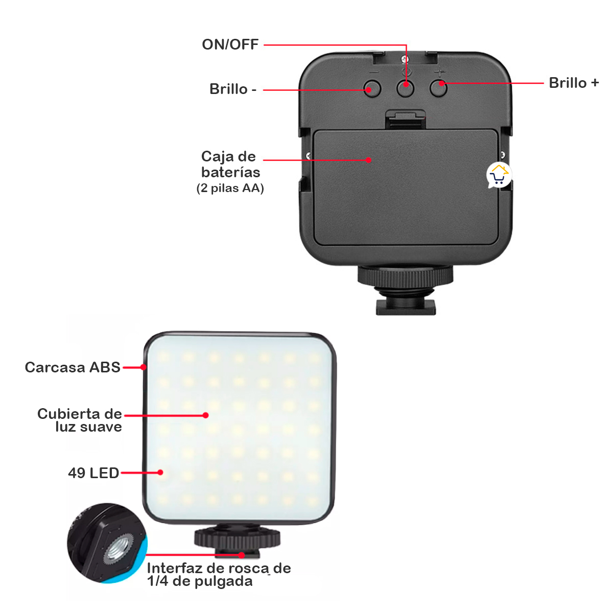Kit Estabilizador Tripode AY49